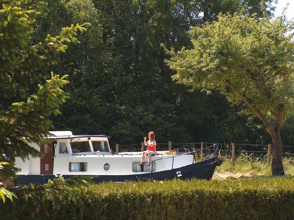 CLASSIC The EuroClassic barge is unique to France Afloat and is designed for spacious and comfortable cruising.
