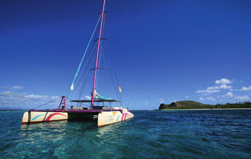 North Isles Experience the thrill of a catamaran ride to the beautiful string of islets situated off the north coast of Mauritius.