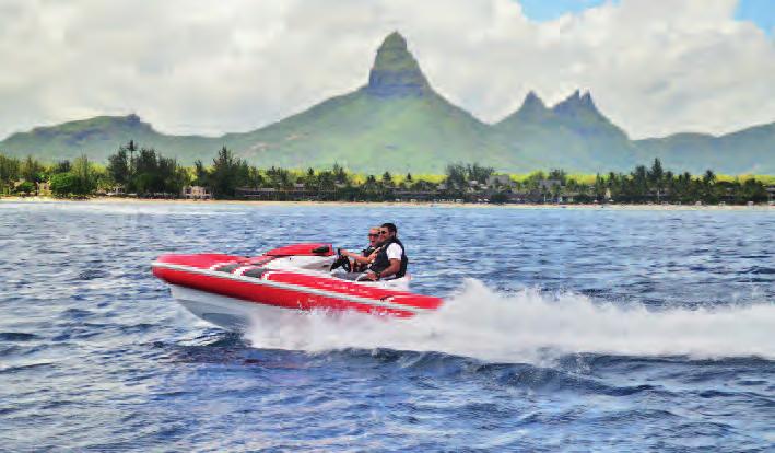 Seakart Take a splashing one- or two-hour ride through the waves inside the southwestern lagoon of Mauritius.
