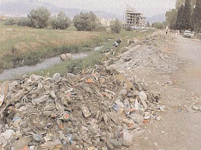 Vlerësimi Mjedisor në Shqipëri pas Konfliktit Depozitime të paligjshme të plehrave në bregun e liqenit të Shkodrës, Shkodër Mbeturinat Mungesa e administrimit të hedhurinave të ngurta është një