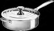 2 Saucepan with Lid As beautiful as it is functional, this saucepan features interior capacity markings for