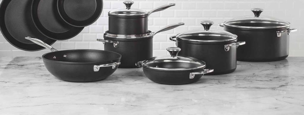 THE LE CREUSET TOUGHENED NONSTICK COLLECTION delivers the ease of unsurpassed nonstick performance with a