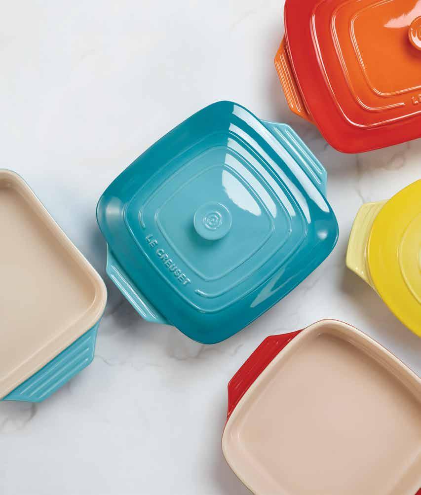 BAKEWARE Covered Oval Casserole Le Creuset s signature three-ring design makes this versatile casserole the