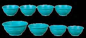 Pinch Bowls and Prep Bowls These colorful silicone bowls are ideal for measuring and staging ingredients or serving sauces and dips. Product Pinch Bowls (Set of 4)* ¼ cup each FA200 6 1.