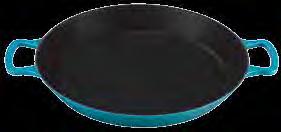 crisp edges. 12 ¼" L2028-00 1 5.4 Paella Pan The wide cooking area and large handles make this Paella Pan ideal for preparing the classic Spanish dish. 3 ¼ qt.