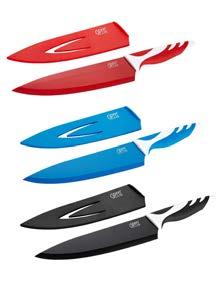 6778 6779 6780 RAINBOWSantoku knife 18 сm, in aplasticsheath, with a protective covering, , 3 colours available RAINBOW