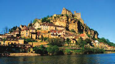 Visit the Château de Beynac, which soars dramatically above the Dordogne River Valley. Once a stronghold of Richard the Lionheart, it remained a highly prized strategic outpost for centuries.