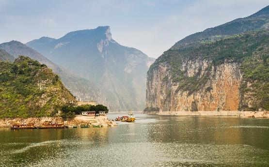 Three Gorges Dam Commenced in 1994 and completed in 2009, the Three Gorges Dam is the largest water conservancy project ever undertaken.