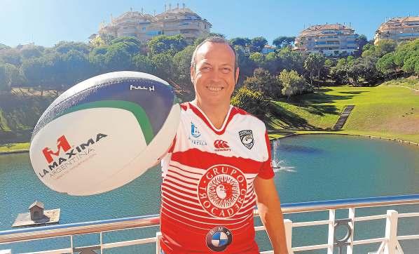 62 SPORT November 3rd to 9th 2017 A rugby president with a Michelin star The head of Trocadero Marbella, Paco García, is also the director of El Lago restaurant JULIO RODRÍGUEZ Twitter: