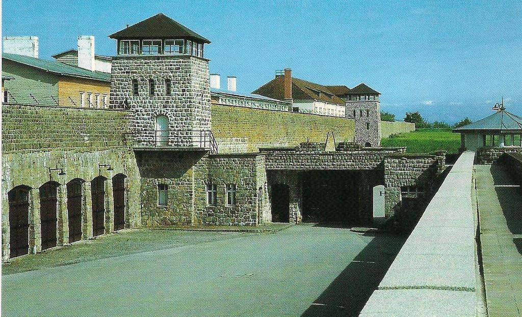 Thursday, June 25, 1998 After fruhstuck we drove to the Mauthausen Concentration Camp in Austria, one of the many used by Hitler to enslave and murder anyone considered a dissident of his reign.