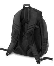 17 L x 9 5 W x 9 H black 1091060100 28 Equipment Backpack Engineered for individualized equipment storage functionality, organization