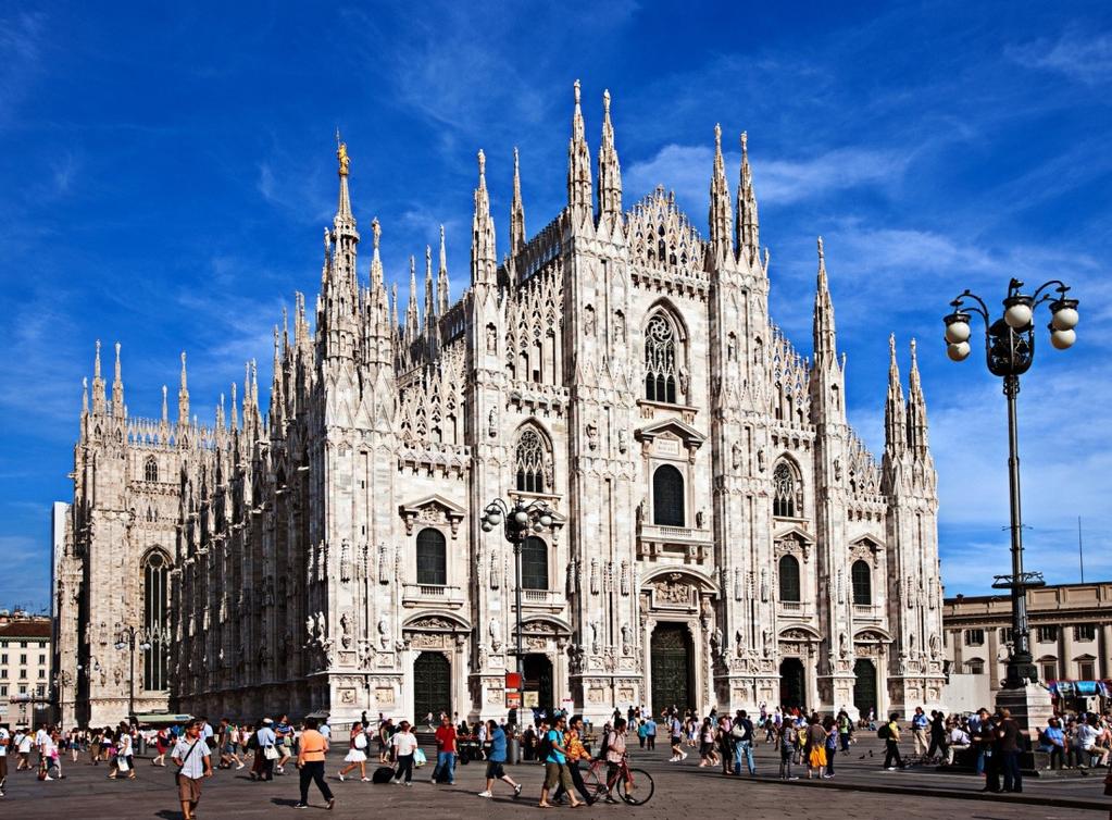 Milan also represents the leading edge of Italy's fashion and design industry.