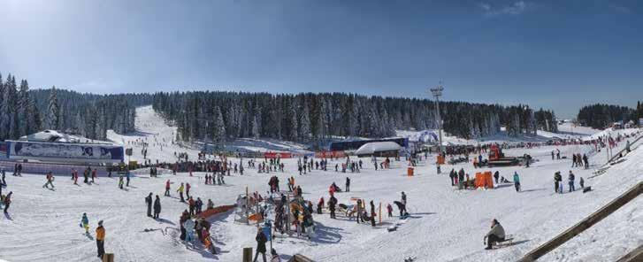 SKI RESORTS OF SERBIA Kopaonik, the biggest ski center in Serbia, with it well-prepared slopes provides enjoyment to all categories of skiers, from beginners to professionals.