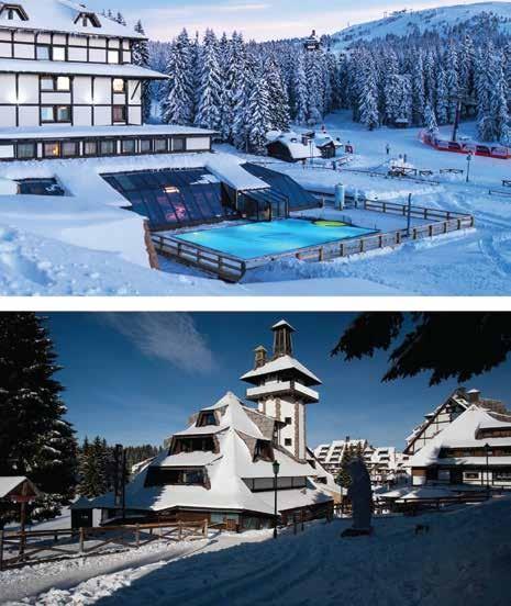 ACCOMMODATION HOTELS MK Mountain Resort features Grand Hotel & Spa****, Angella Hotel & Residence Konaci Sunčani Vrhovi****.