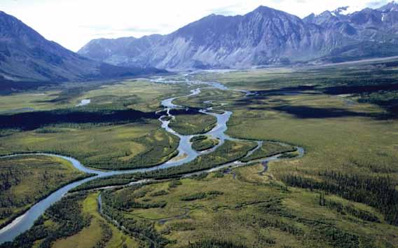 Kluane National Park and Reserve of Canada Management Plan 1 1.0 Introduction Dezadeash River and Alsek Pass. Parks Canada 1.