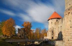DAY 11 Cesis Wed 03 Oct Cesis Castle and Town Tour From medieval castles to green hills to trendy cafes, Cesis is a pure delight for the eyes!