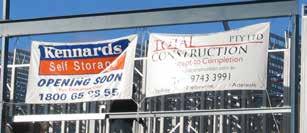 Rollouts of Kennards Self Storage in Artarmon; and Kennards Hire in Gosford and St Marys. 2000 Opened office in South Australia. 2002 $50 million of construction work completed.