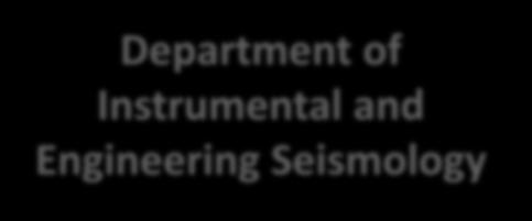 Seismology Department of
