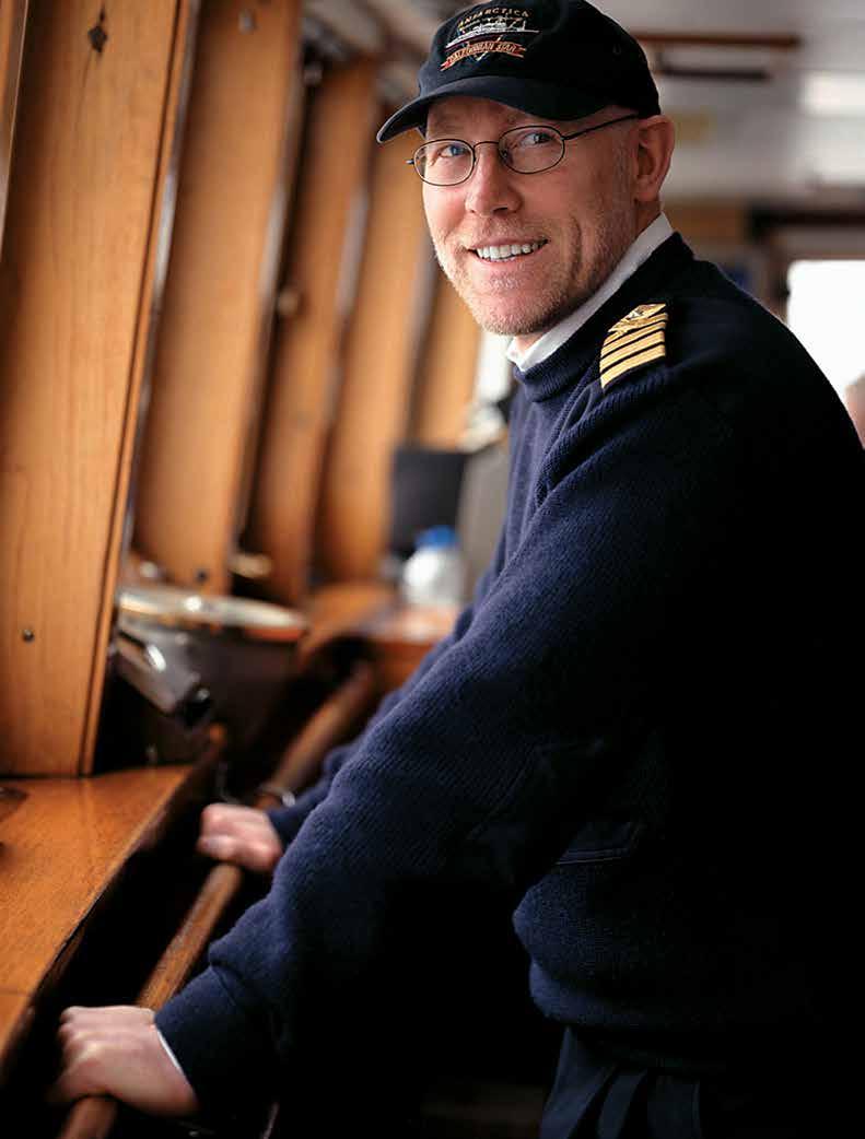 Before Leif Skog, Lindblad Vice President of Marine Operations, became a captain in 1984, he worked as an officer on a variety of vessels including general cargo ships, LPG-gas tankers, a