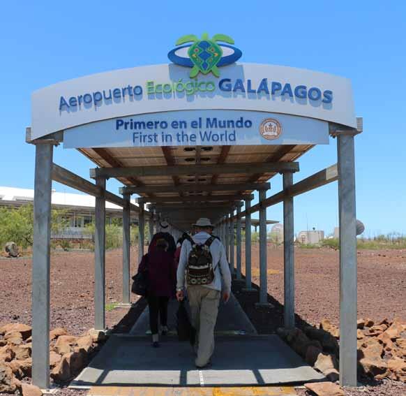 DAY 11 Monday, 18 September 2017 GalapagOS NationAL PARK We woke up early, had a good breakfast, jumped into the bus and went to the airport.