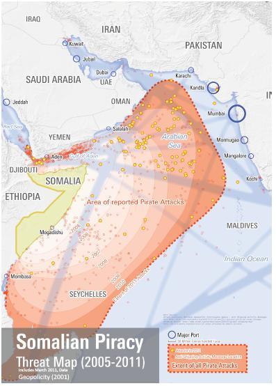 The piracy in Somalia Extension of somalian piracy 1