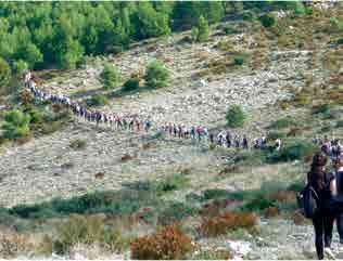Planinarski križni put jedan je od mnogih događaja organiziranih kao priprava za nadolazeći Susret hrvatske katoličke mladeži koji se u travnju 2014. godine ima održati u Dubrovniku.