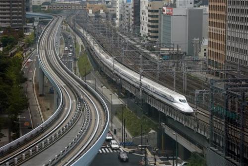 Japan launched its bullet train between Tokyo and Osaka 50 years ago Wednesday, Oct. 1, 2014.
