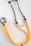 r i-rap The universal stethoscope r i-rap with double chest-piece and double tube system convinces by its fl