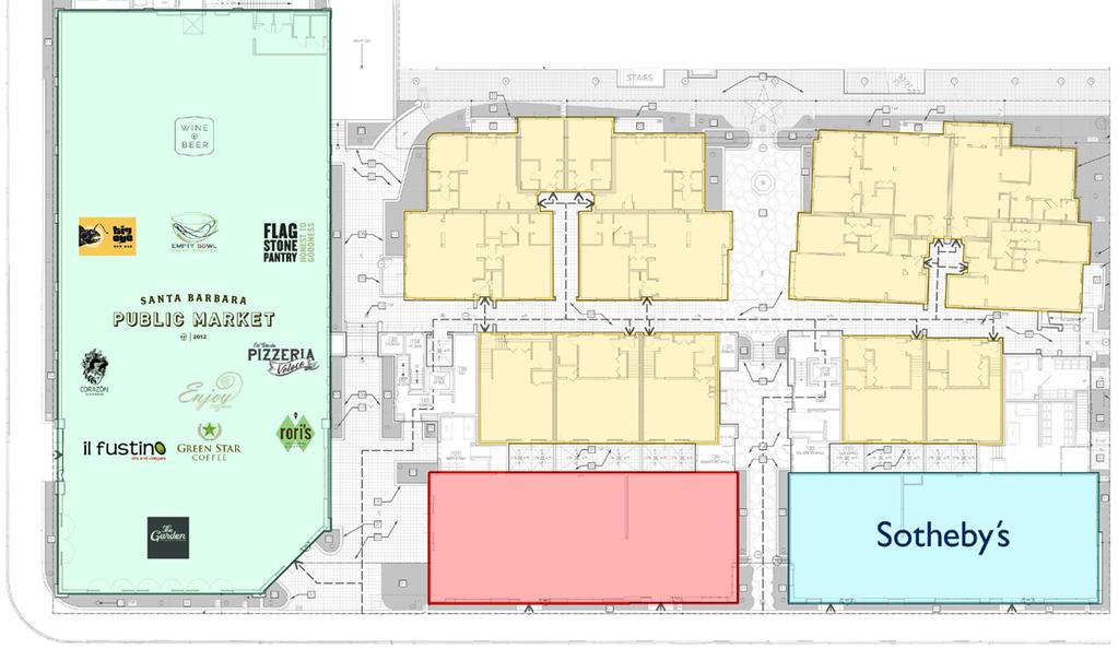 Site Plan CHAPALA ST RESIDENTIAL 28 W Victoria St AVAILABLE 222 E.