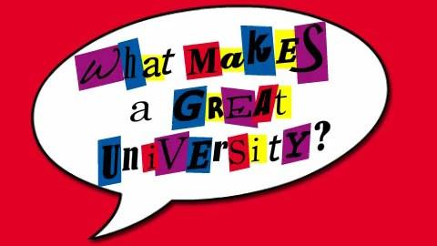 What makes a great university?