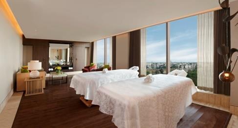 The Hotel also offers best of international therapies at Shanaya, the luxurious spa which specializes