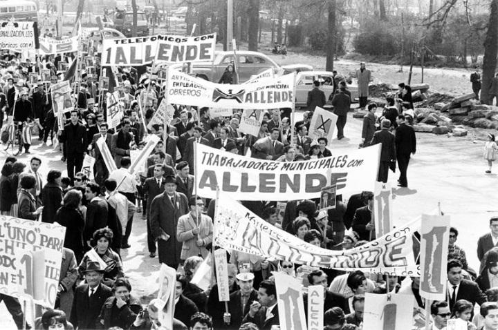 CAMPAIGN FOR ALLENDE, 1964 U.S.