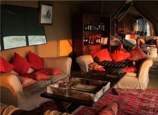 15 The high specification tents are some of the most spacious and comfortable seasonal tents in Tanzania.
