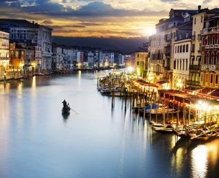 $ 1,980 Day 1 Arrive in Venice, a city where light and water combine to create magic that has romanced millions of people over the centuries. Hotel check-in, free time and overnight in Venice.