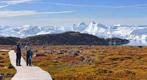 Experience Greenland s fascinating culture, visit historical sites from the Viking era, and enjoy the beautiful Ilulissat Icefjord.