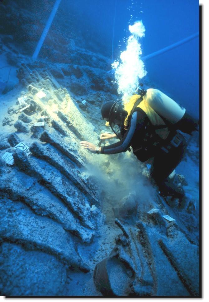 Sections 2 and 3 of the course: using shipwreck evidence to study ancient seafaring Section 2: The Uluburun