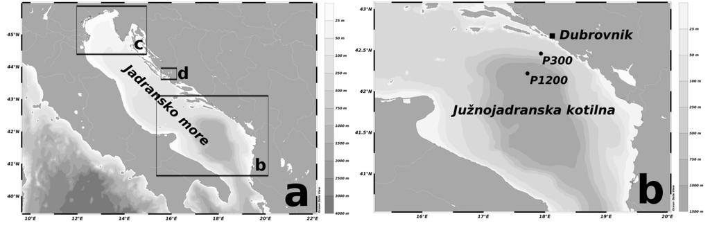 Materijali i metode 4.1. Uzorkovanje Uzorkovanje je provedeno na tri različita područja Jadranskog mora: južnom Jadranu, sjevernom Jadranu i estuariju rijeke Krke (Slika 4).