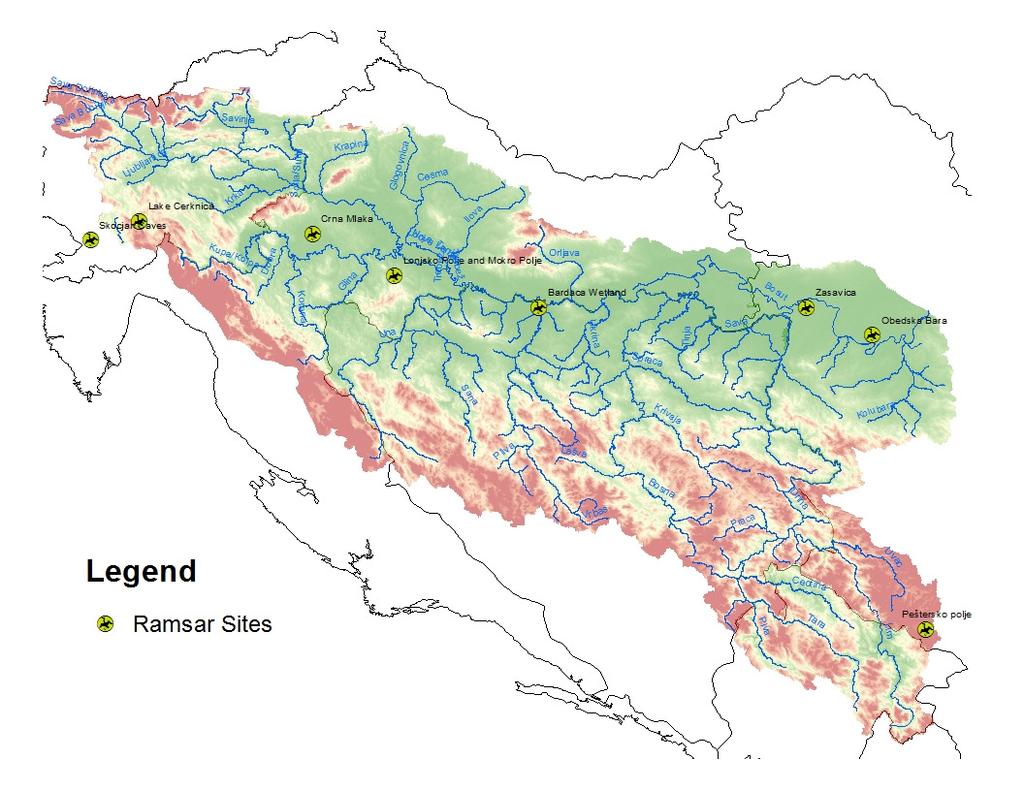 Appendix A: Ramsar Sites within the SRB Reference Ramsar Sites Bosnia and Herzegovina Croatia Serbia Slovenia Bardača Wetland Lonjsko Polje and