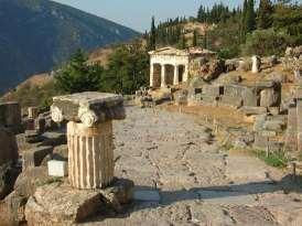Delphi Delight in the beauty of Delphi, Mt Parnassus You will love the small modern village with its shops and views