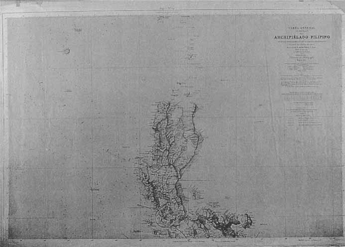 INSULAR VISIONS: CARTOGRAPHIC IMAGERY AND THE SPANISH-AMERICAN WAR 109 Figure 7. Map of the Philippines.