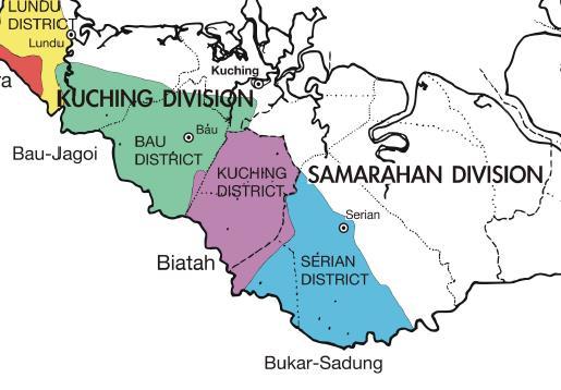 Rajah 1 : Populasi masyarakat Bidayuh di Sarawak (Sumber : Pejabat Daerah Serian Sarawak) Berdasarkan buletin perangkaan yang dikeluarkan oleh Jabatan Perangkaan Negeri Sarawak tahun 2011, bilangan