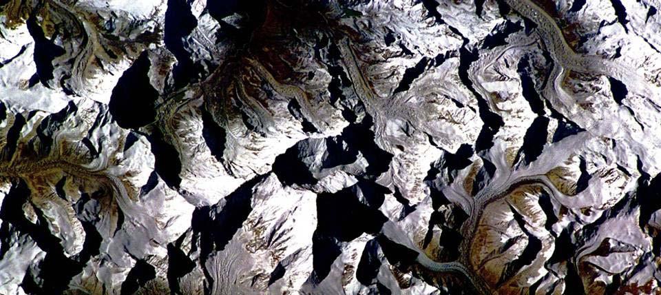 The Himalayas has the largest