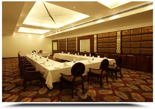 SOLITAIRE: Solitaire Banquet Hall Located in Basement of the hotel 6500 square feet adjoining beautiful lush green garden can accommodate up to 1000 people.