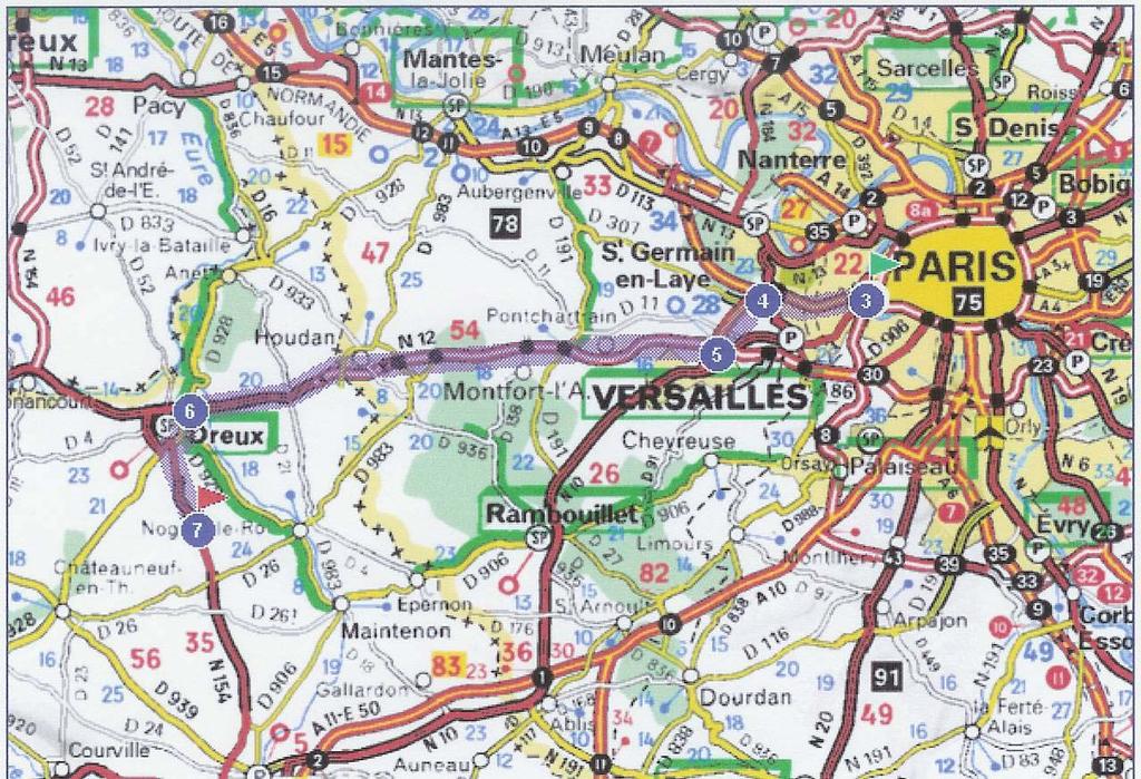 Boullay-Mivoye (Between Chartres and Dreux on the N154), Route de Fonville From Paris, take the Blvd peripherique then A13, follow the A12 and RN12.