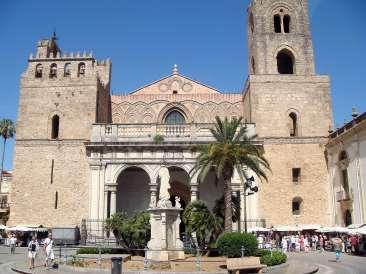 MONREALE & PALERMO MARKETS TOUR (4 HRS) Today a short drive will take us to Monreale, to see where the Arab-Norman art and architecture reached the pinnacle of its glory with the Duomo (Admission