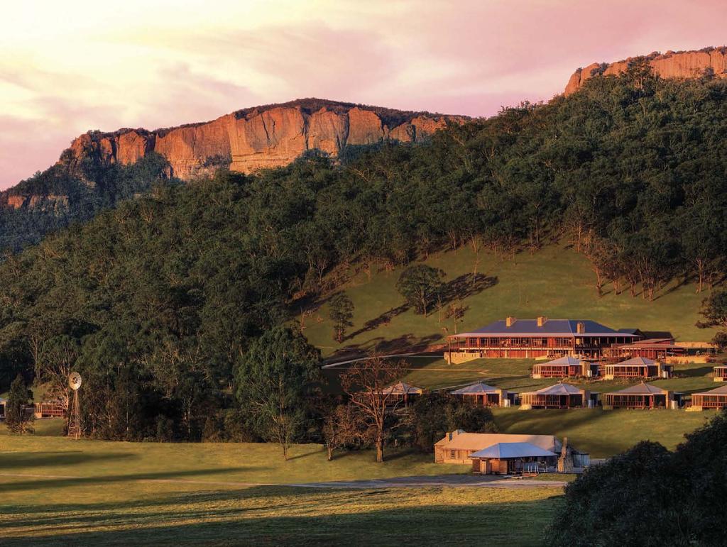 Wolgan Valley Carefully sited between two National Parks and spread out at the foot of towering cliffs, Wolgan Valley Resort & Spa is set within its own private conservation and wildlife reserve.