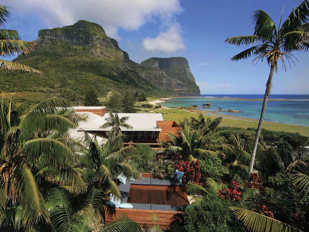 Capella Lodge Celebrated as the pinnacle of luxury on World Heritage-listed Lord Howe Island, Capella Lodge rests atop romantic Lovers Bay, at the foot of the imperious mountain twins rising
