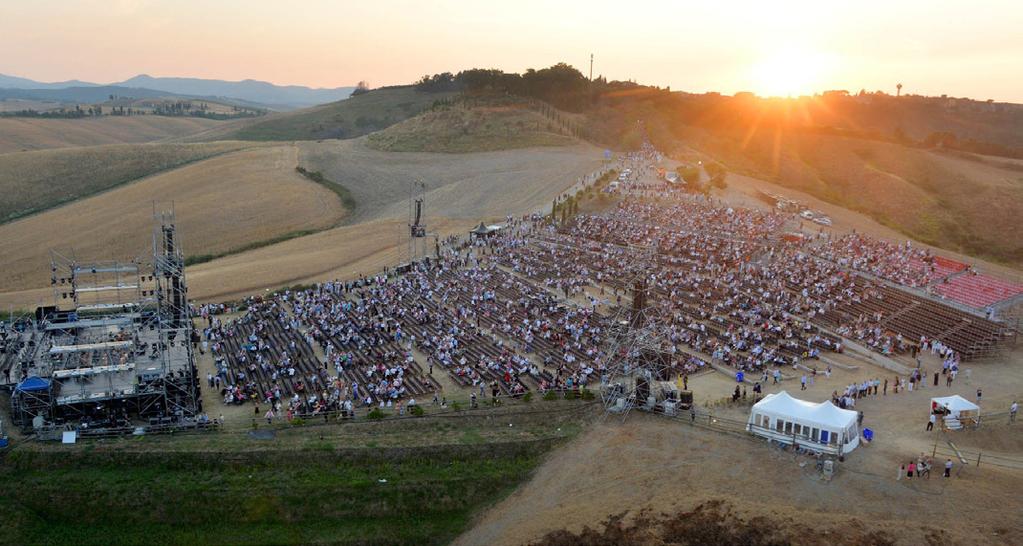 tasting of local delicacies at a Tuscan country estate (on the day of the concert) 1 x full-day guided tour of Pisa and Pietrasanta 1 x half-day guided tour to the concert 1 x pre-booked ticket for