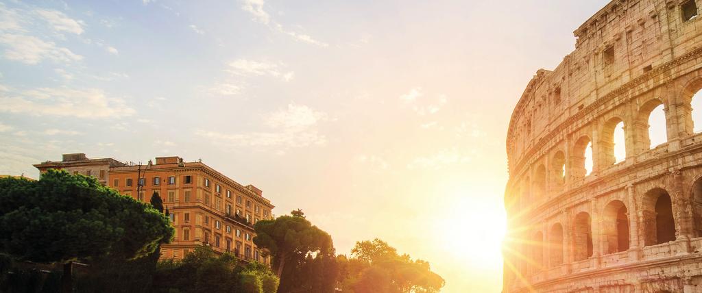 Hotel in Montecatini Terme 2 x nights accommodation with half board in a 3* Hotel in Rome 4 x nights accommodation with half board in a