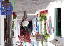 Greece Aegean Islands The Small Cyclades Koufonissia Villa Anna Koufonissi Villa Anna is set on the hillside above the far side of the beach and looks towards sea and village.